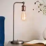 Adjustable Copper Table Lamp