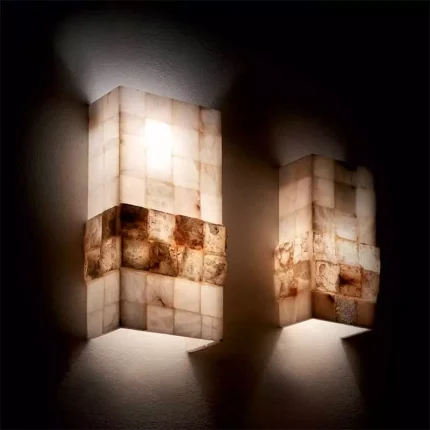 Brick Effect Wall Light