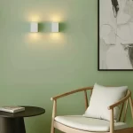 Wall washer light in ceramic 10cm size