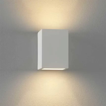 Wall washer light in ceramic 10cm size