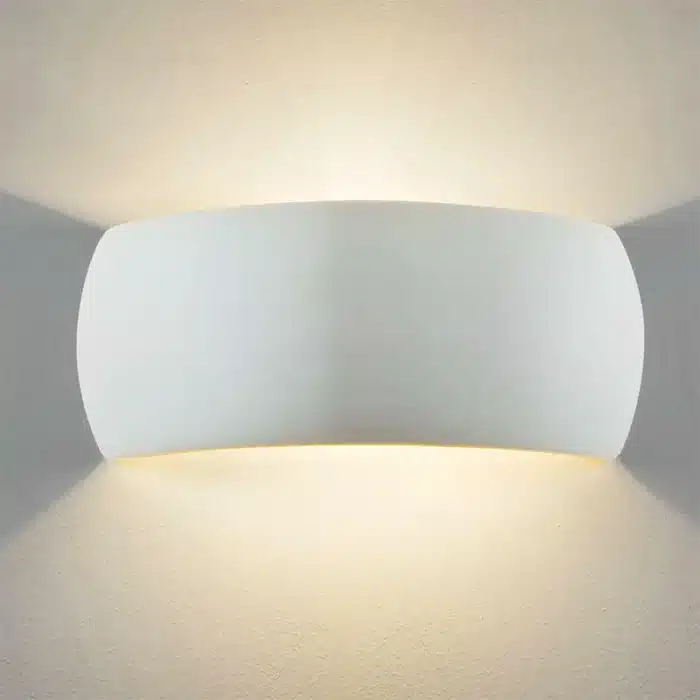 Ceramic White Wall Washer Light