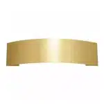 Modern Gold Curved Wall Light