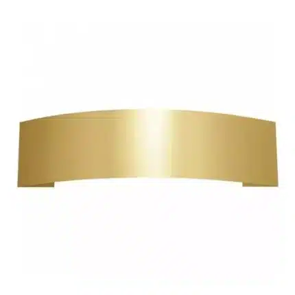 Modern Gold Curved Wall Light