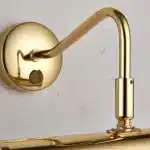 Polished Brass Picture Wall Light 35cm