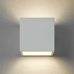 Square Ceramic Wall Washer Light 14CM