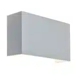 Square White Plaster Wall Washer Light