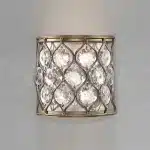 Sunflower Crystals Wall Light