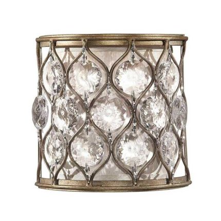 Sunflower Crystals Wall Light