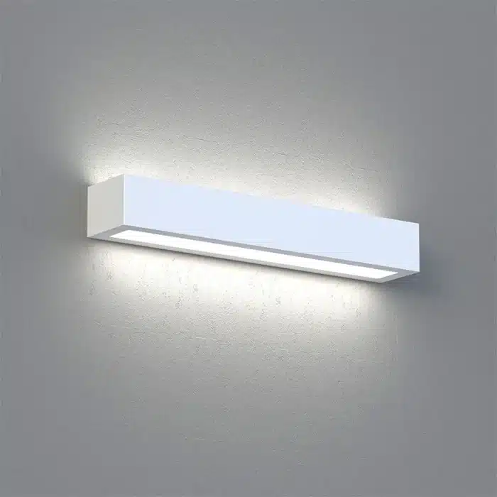 White Plaster Wall Washer Light