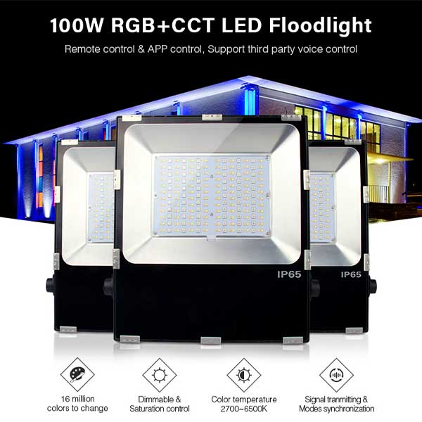 100W rgb Colour changing garden light