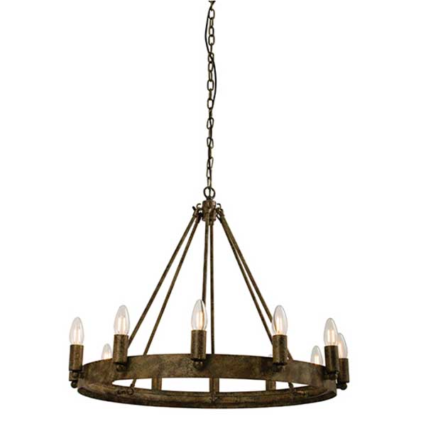 12 lights camelot pendant light