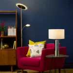 2 tone base table lamp for bedroom or living room