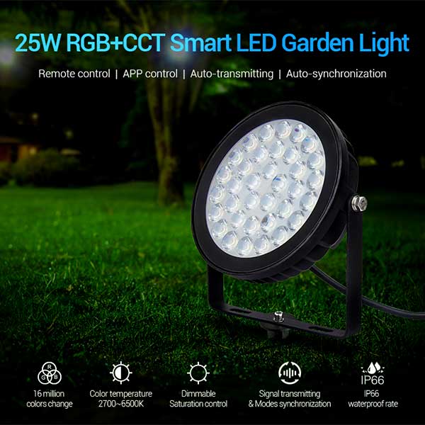 25W rgb Colour changing garden light