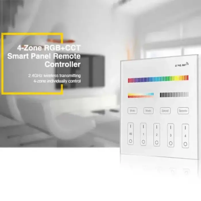 4 zone wall panel controller