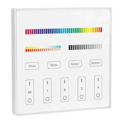 4 zone wall panel controller