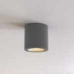 85MM Round Ceiling Light Grey