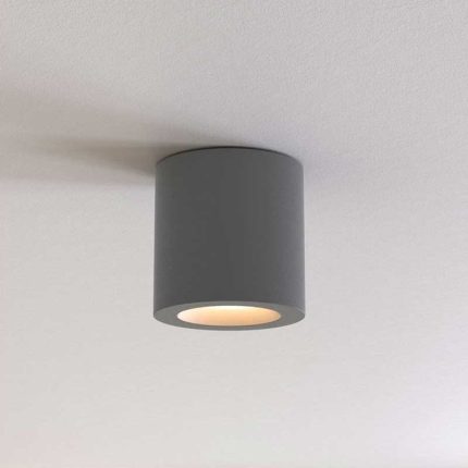 85MM Round Ceiling Light Grey