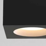 85MM Square Ceiling Light Black