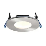 9W Satin Nickel LED Recessed Spotlight