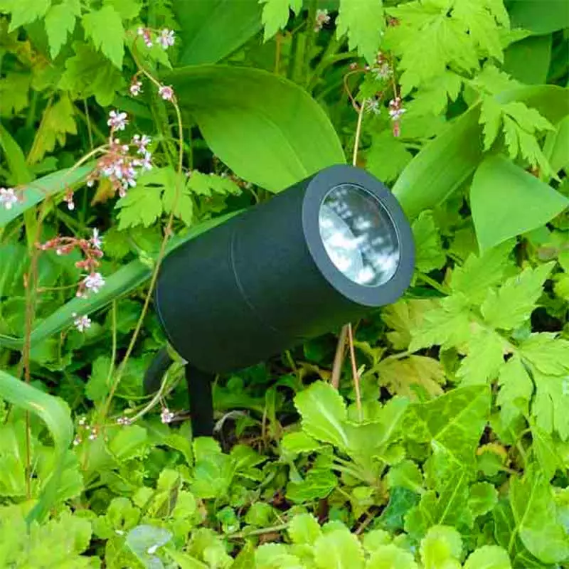 Adjustable Black Garden Spike Light