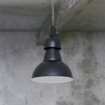 Adjustable black pendant light for kitchen island or dining room