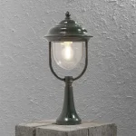 Aluminium Green Pillar Light