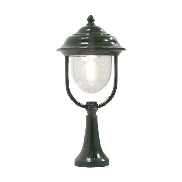 Aluminium Green Pillar Light