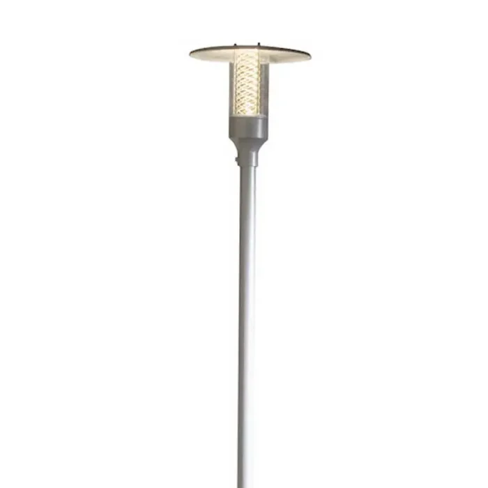 Aluminium Outdoor Lamp Post Light Grey