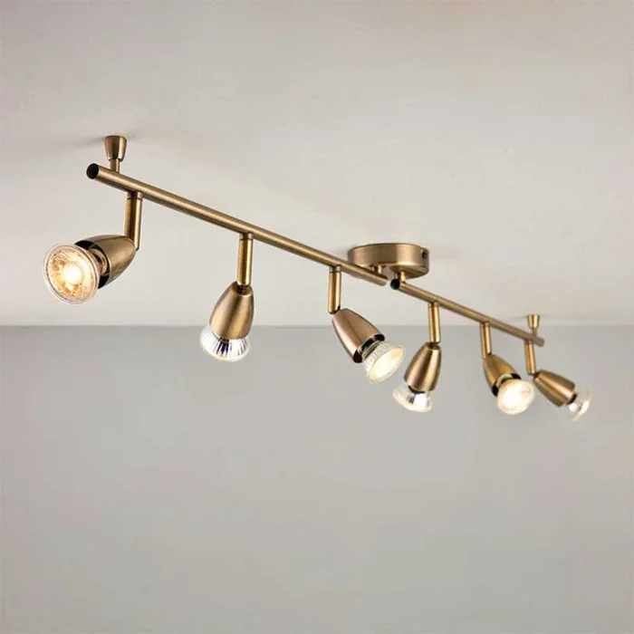 Antique Brass Ceiling Spotlight