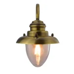 Antique Brass Downlight Outdoor Wall Light