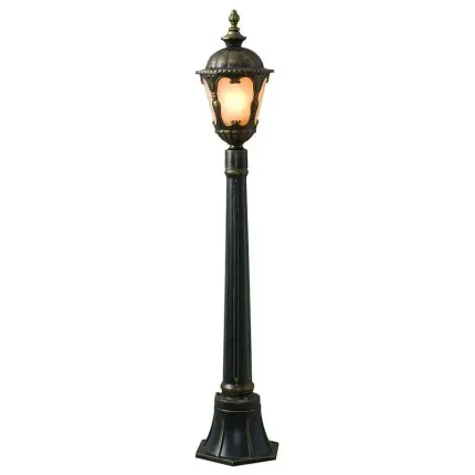 Antique Brass Garden Lamp Post Light