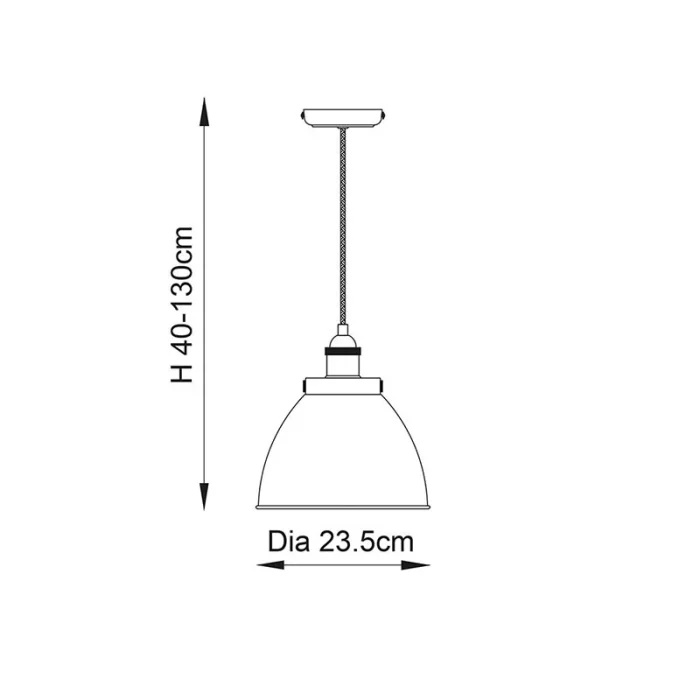 Small Bistro Pendant Light