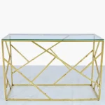 Azul Gold Console Table 120CM