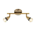 Bar Antique Brass Ceiling Light