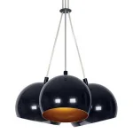 Black Gold Shade Hanging Light