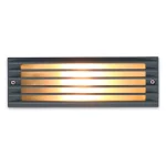 Black LED Outdoor Wall Light