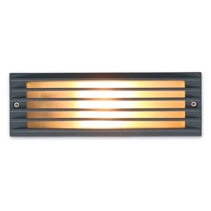 Black LED Outdoor Wall Light