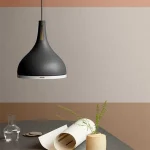 Black Pendant Light 25CM