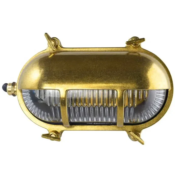 Brass Eyelid Coastal Wall Light