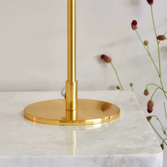 Brushed Brass Clean Line Table Lamp