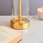 Brushed Gold Table Lamp