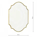 Classic Gold Mirror 50 X 70CM