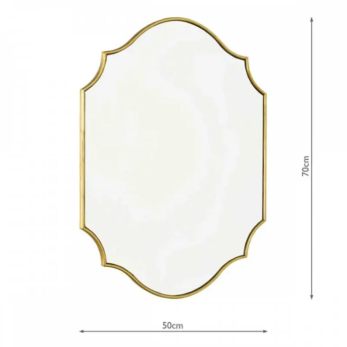 Classic Gold Mirror 50 X 70CM