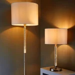 Clear Acrylic Bubble Effect Table Lamp