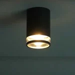 Clear Ring Outdoor Ceiling Light