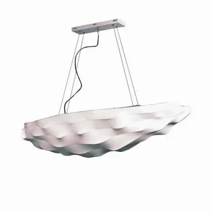 Cloudy Ceiling Light White