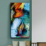 Colour Waves Printed Photography Painting