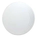 Contemporary Round Bevelled Mirror