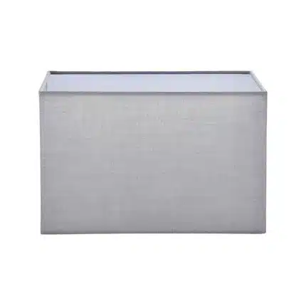 Cool Grey Rectangular Lamp Shade