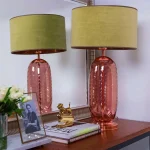 Copper table lamp